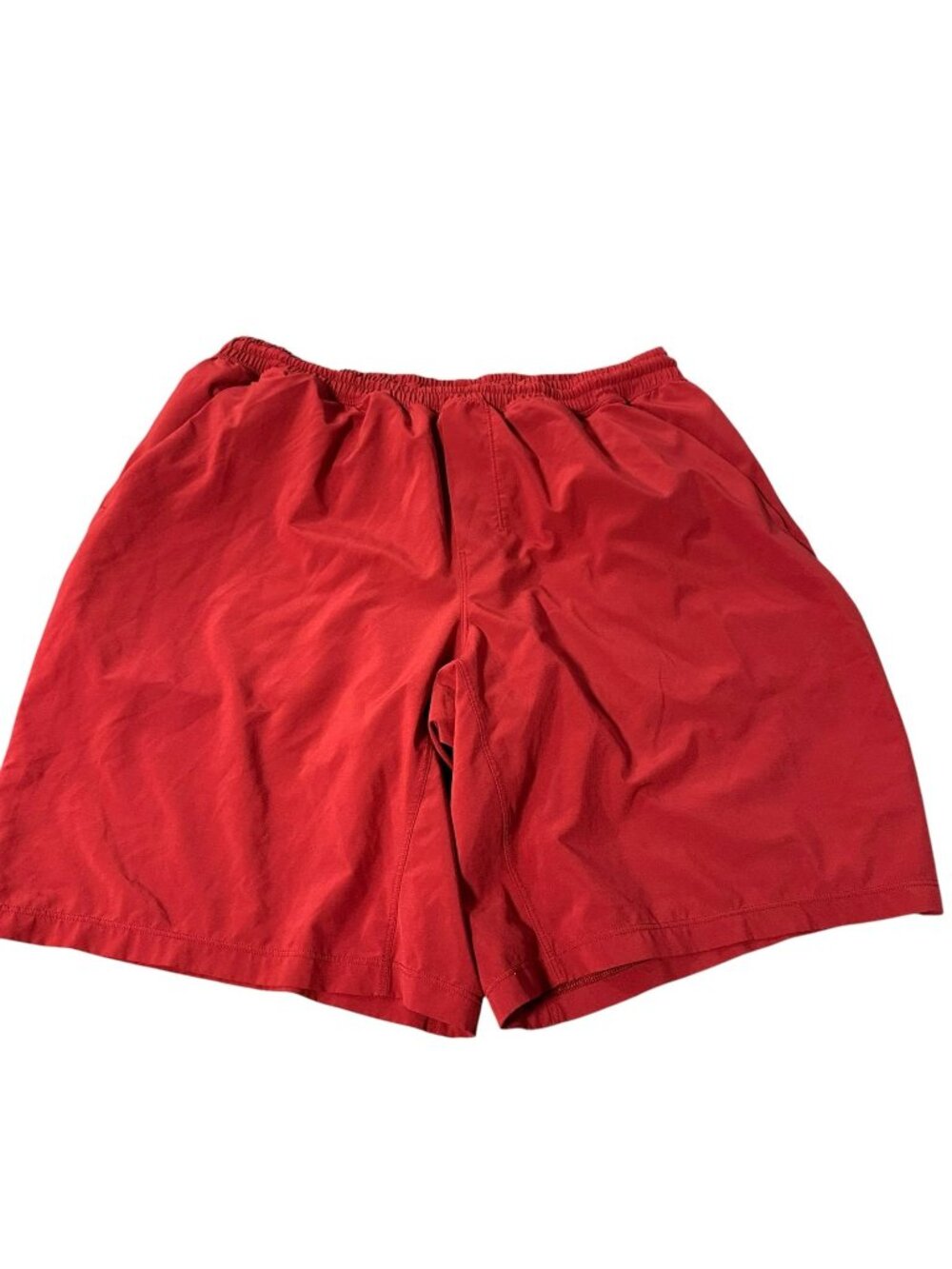 Lululemon Shorts Surge 8" Elastic Waist Lined Shorts LM7A63 Size Large Red